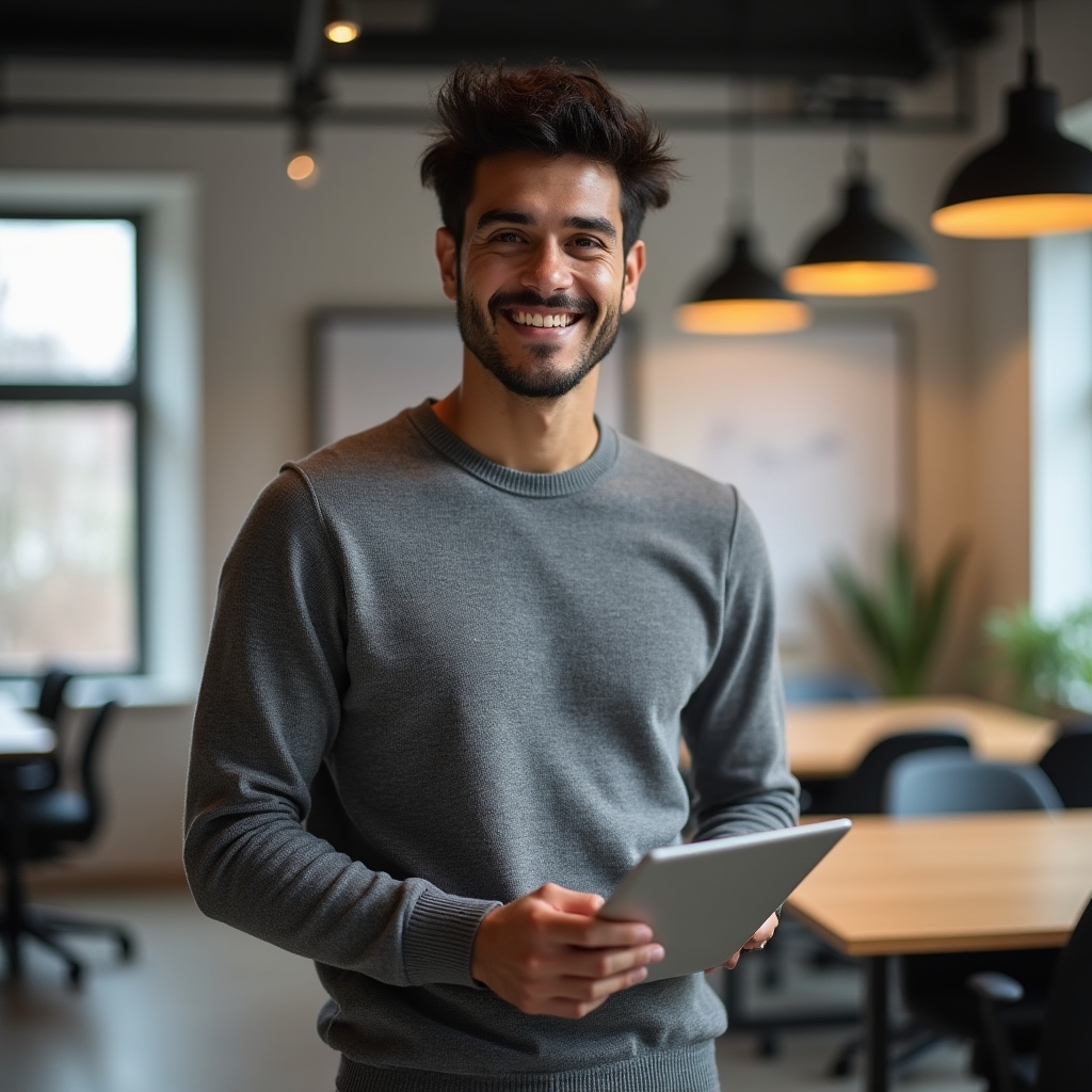Portrait of Marcus Feld, online safety specialist at Tanomi Ropure